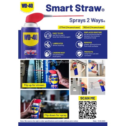 WD-40 Smart Straw Spray 2 Ways